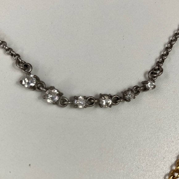 Y2K Juicy Couture 3-Strand Charm Necklace in Pink Heart Gift Box - Picture 6 of 10